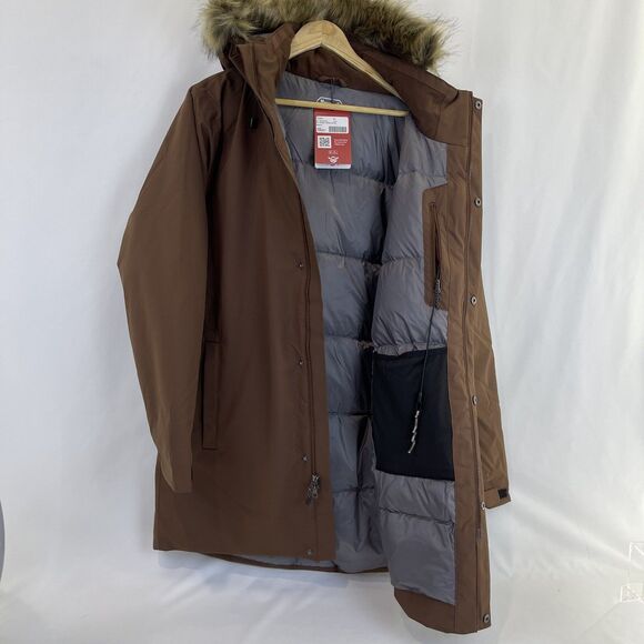 MOOSEJAW MJ Hooded Down Parka Jacket | Tall Walnut | Men’s Size Large | NEW - Picture 8 of 12